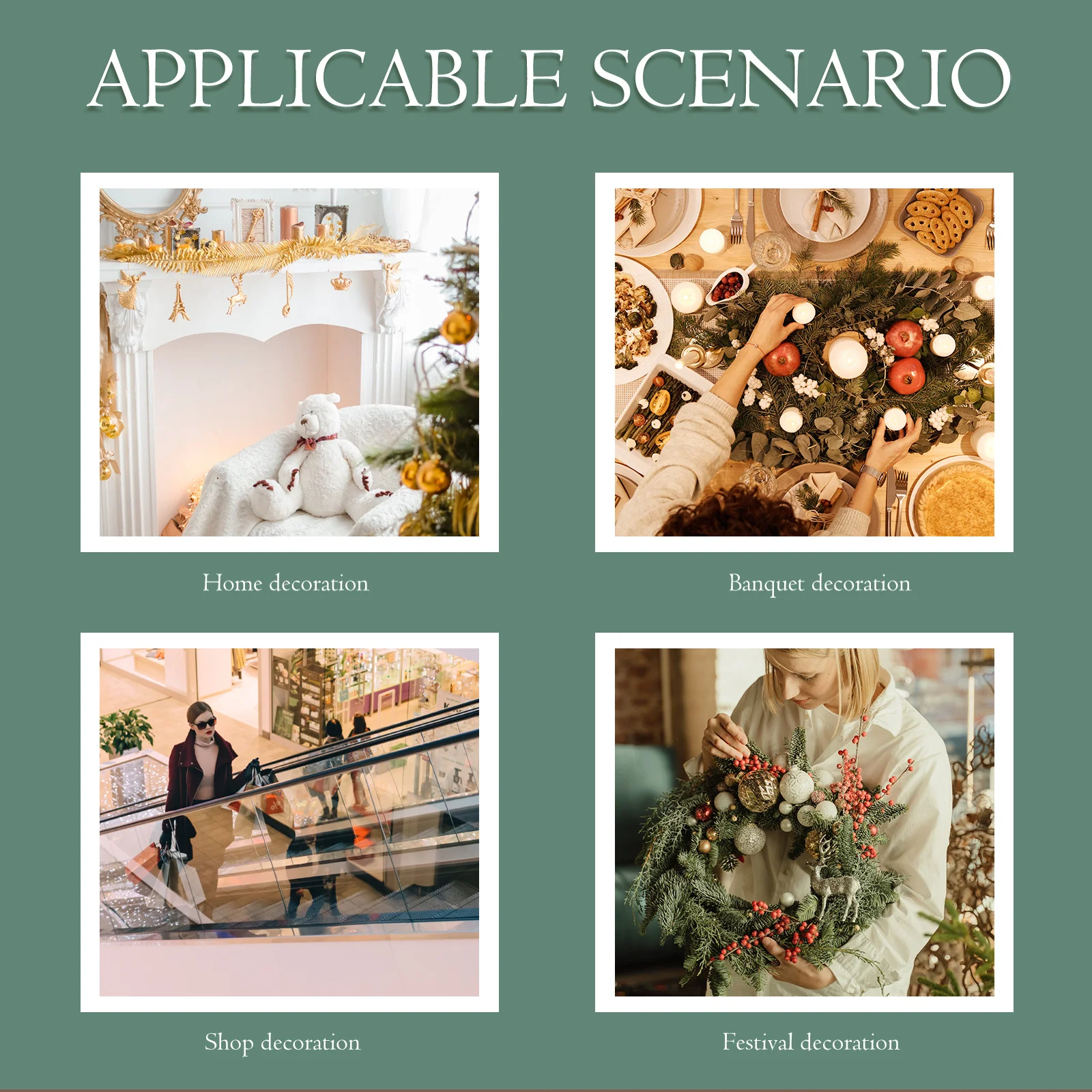 

25Pcs Christmas Tree Ball Ornaments Shatterproof Xmas Decorative Balls for Hanging Tree Photo Props Christmas Decoration Props