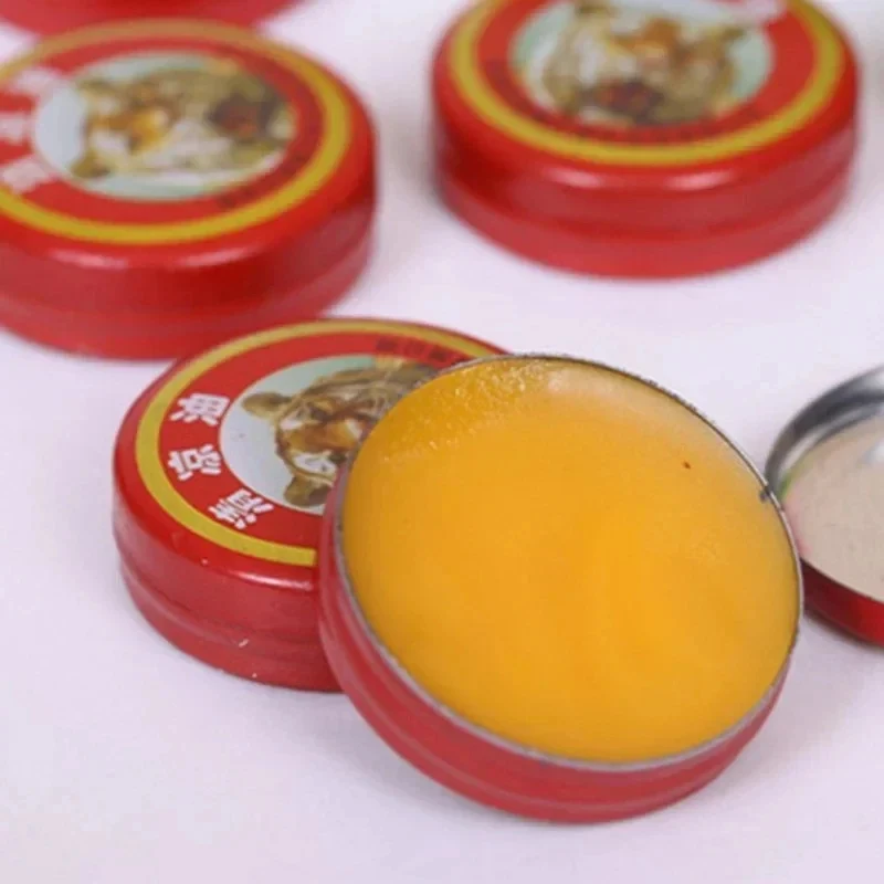 10/40/60pcs Natural Tiger Balm Essential Oil Mosquito Elimination Headache Cold Dizziness Solid Balm Ointment Fragrance Unisex