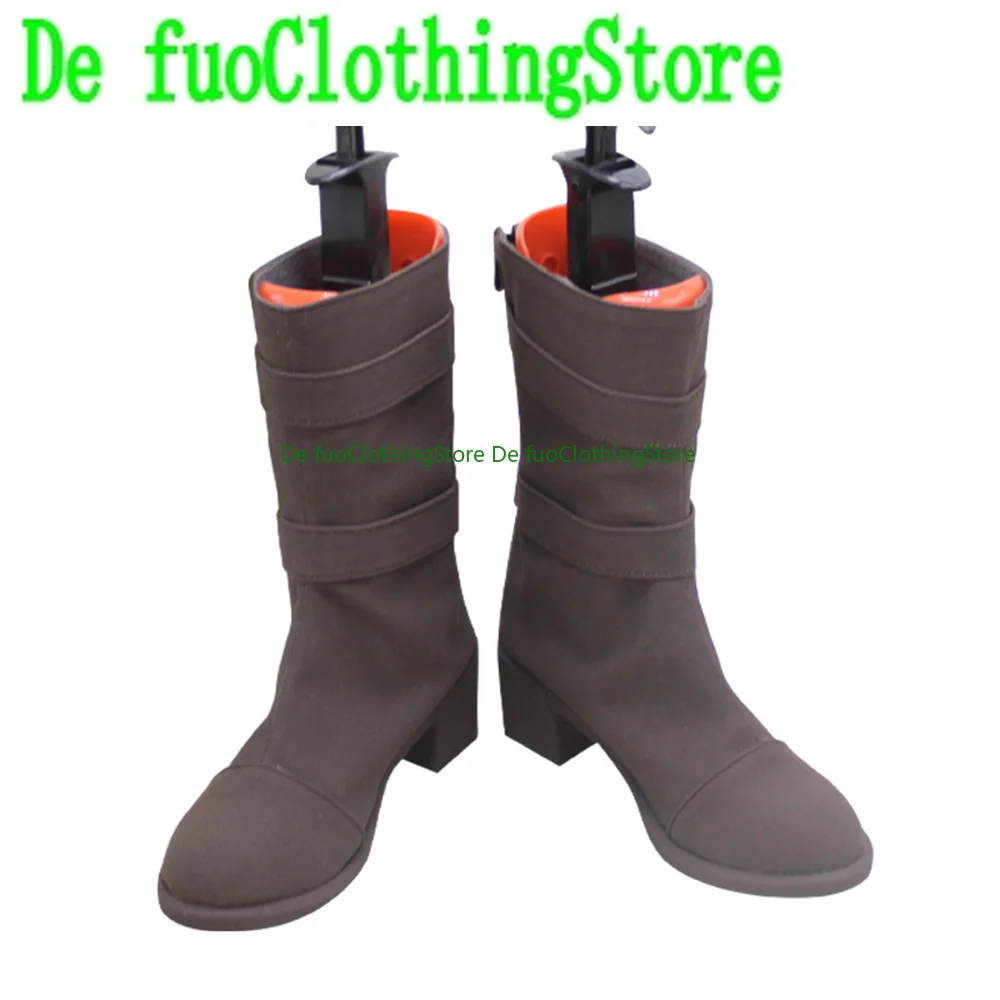 

ZOMBIE LAND SAGA Nikaido Saki Cosplay Shoes Boots Game Anime Halloween Christmas DefuoClothing Shoes Store