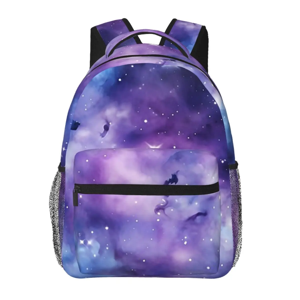 Celestial Dreamscape Starry Nebula Art Backpack Student BookBag Kids School Bag Computer Shoulder Bags for Men Women