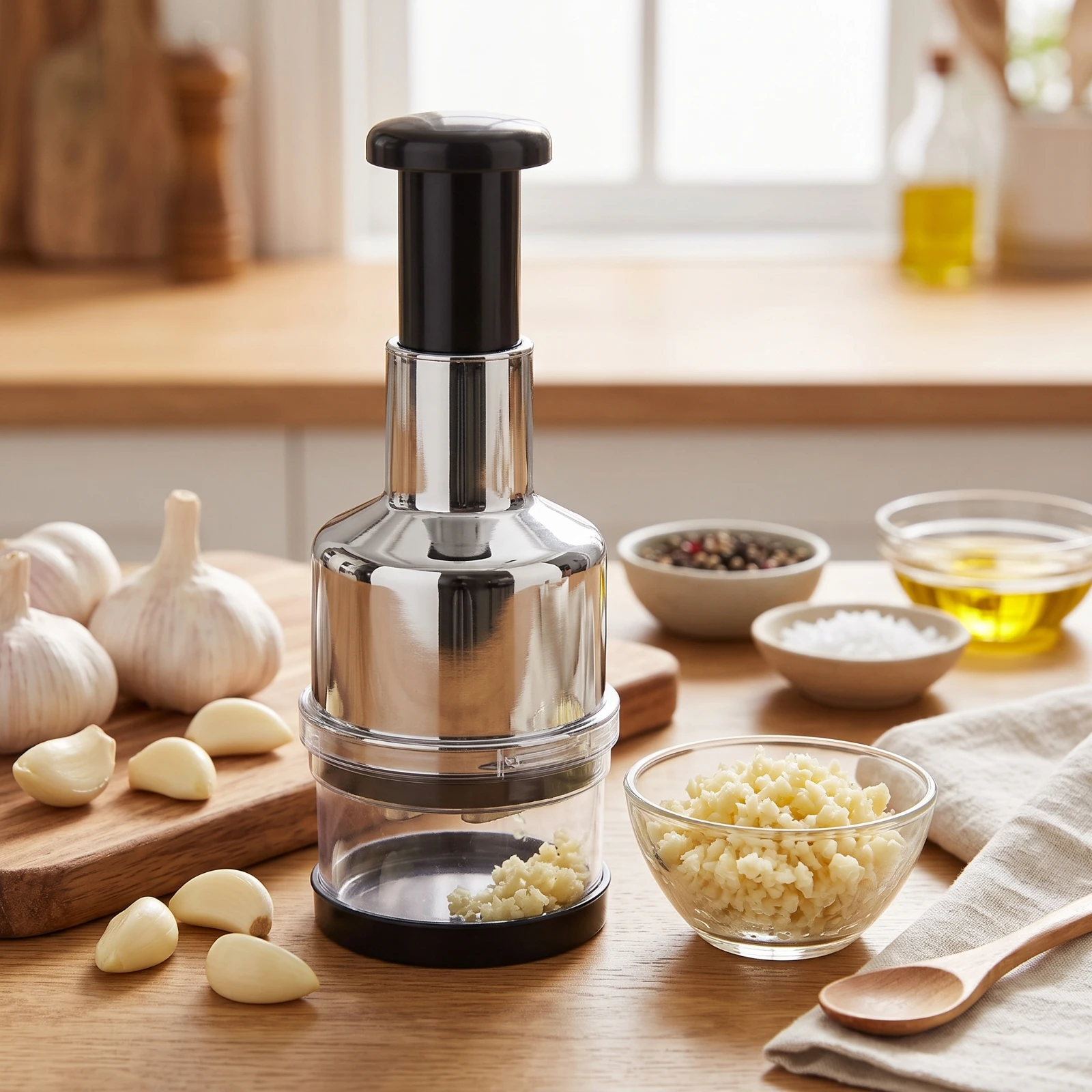 Presse-ail robuste, hachoir de - Home Cooking In avis et prix