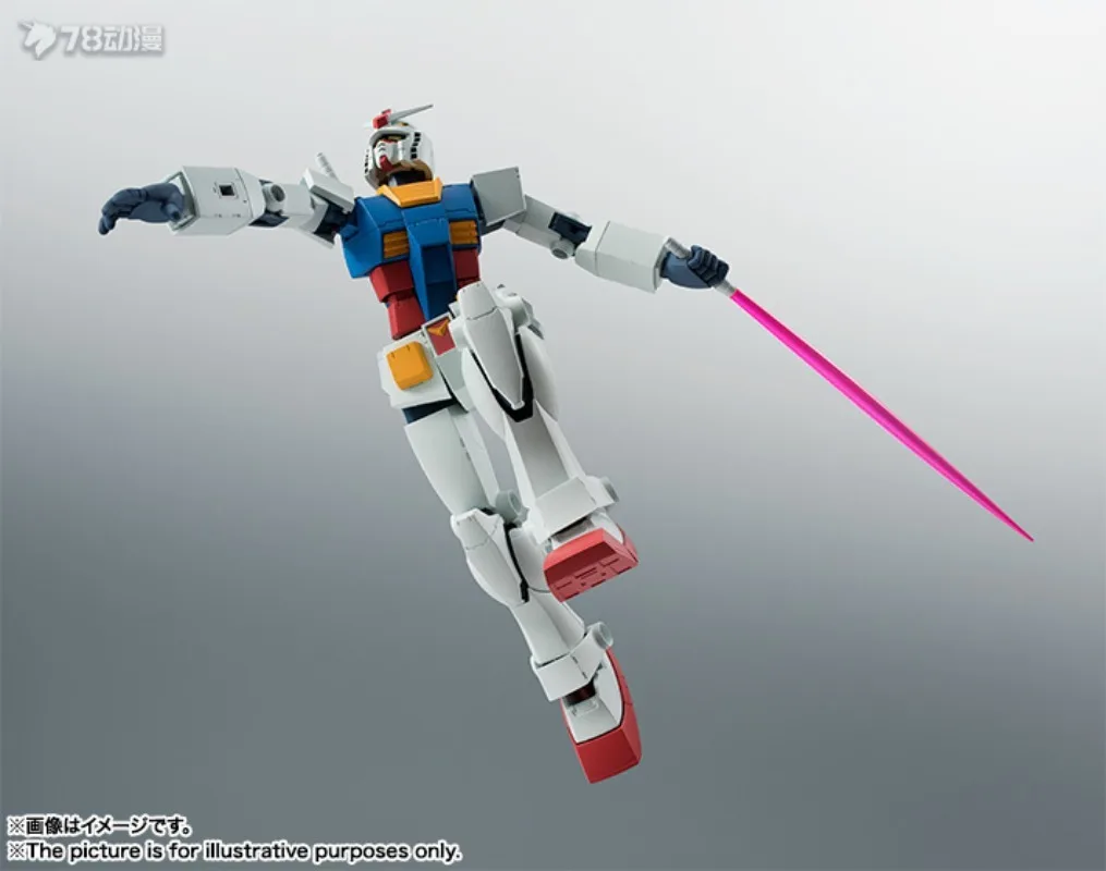 Bandai Originele Echt DE ROBOT GEESTEN 192 RX-78-2 GUNDAM VER.A.N.I.M.E.Action Anime Figuren Speelgoed Jongens Gift Model Ornamenten