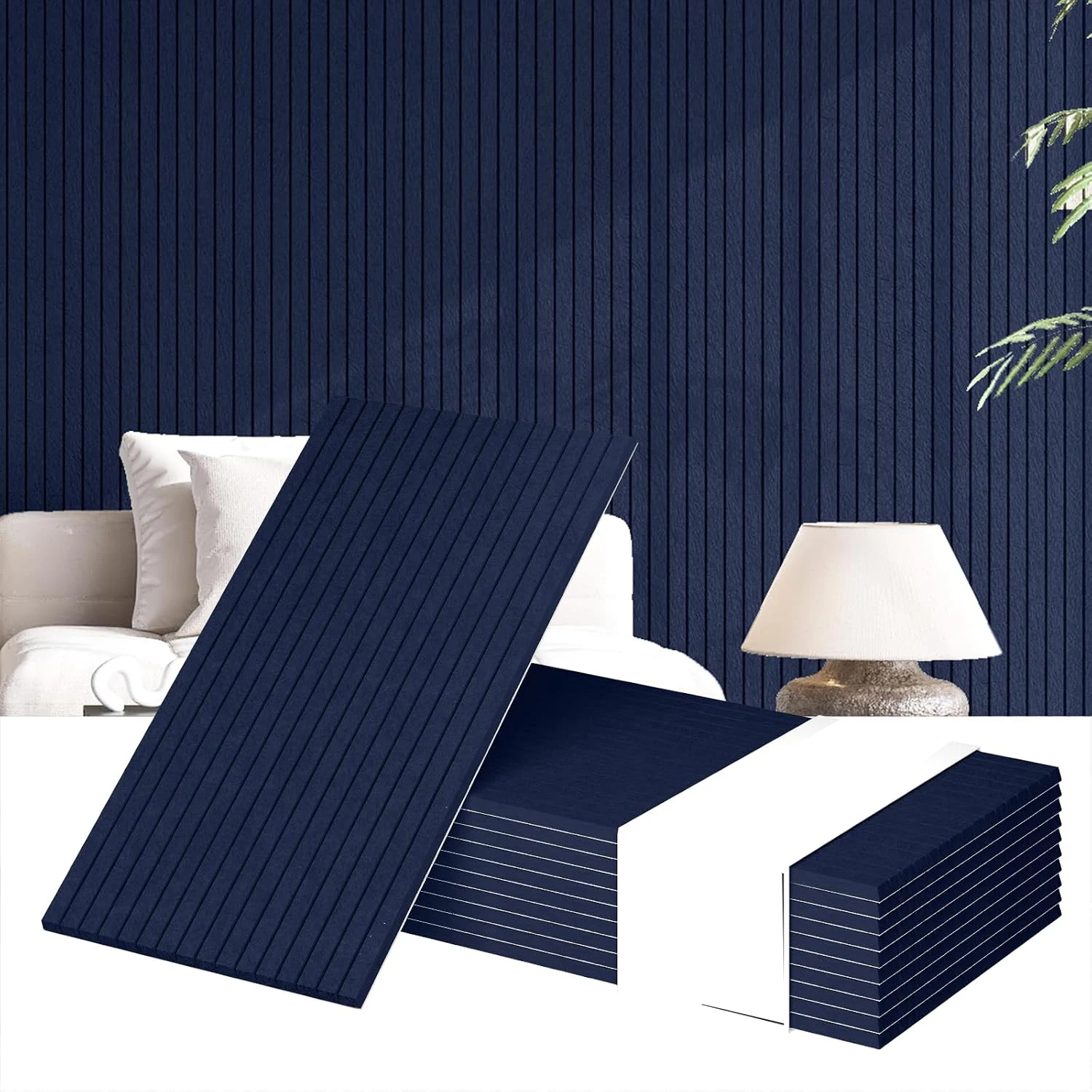 6PCS Black Large Bulletin Acou - Home Office Studio ulasan dan harga