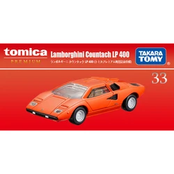 Takara Tomy Tomica Premium Lamborghini Countache LP 400 Sports Car Mini Gt Die-cast Alloy Car Model Kids Toys Christmas Gift