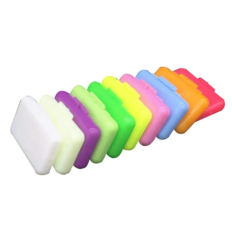 3 unidades/lotes limão hortelã ortodôntico chaves cera com caixa de armazenamento, dente dental ortodôntico protetora cera dental ferramentas de cuidados orais