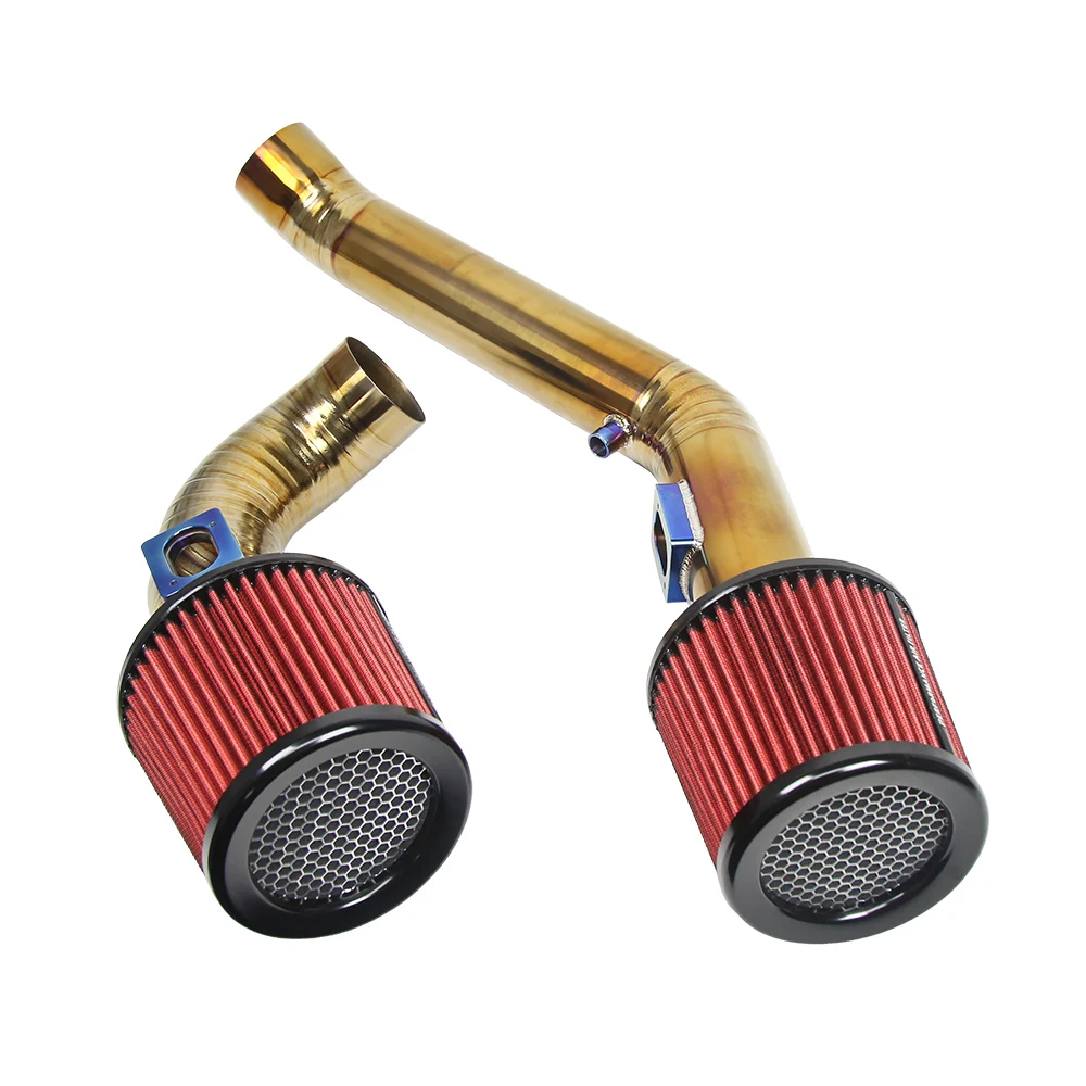 

High-Flow Titanium Upper Mount Cold Air Intake for M2 M3 F80 M4 F82 F83 S55 3.0L 2015-2019 Air Filters for