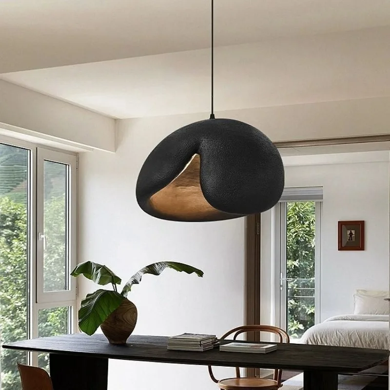 

Designer Japanese Style Pendant Light Wabi Sabi Style Living Room Hotel Villa Model Room Decorative Light