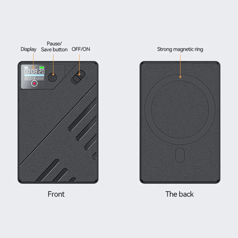 Диктофон с искусственным интеллектом GPT, интеллект, записывающее устройство голоса в текст, управление через приложение, звуковой рекордер, транскрипция в реальном времени/Summary/перевод