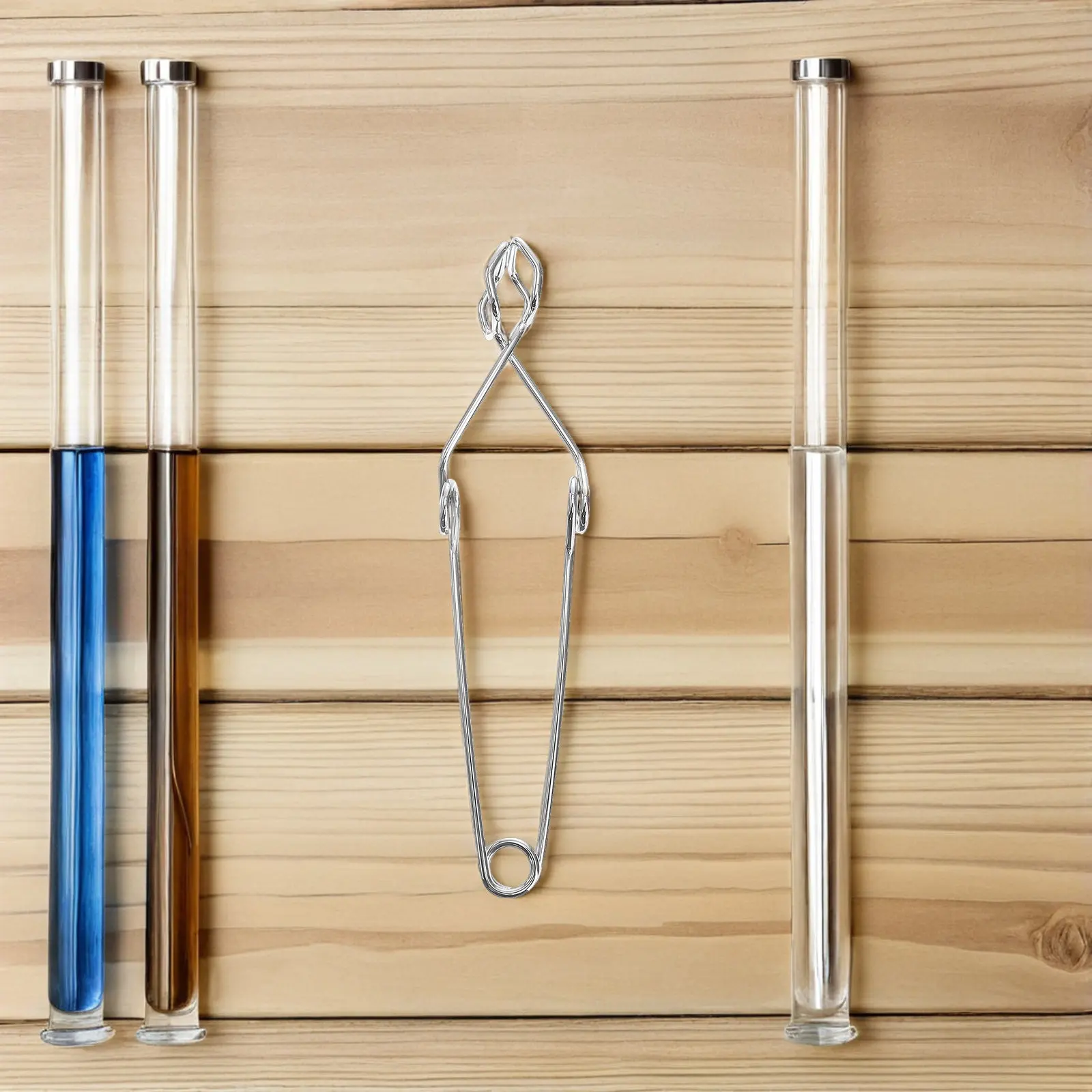 

Набор из 6 лабораторных зажимов-держателей для пробирок, сверхпрочные, металлические, с проволочными креплениями, для встряхивания и нагрева, универсальные для пробирок и колб