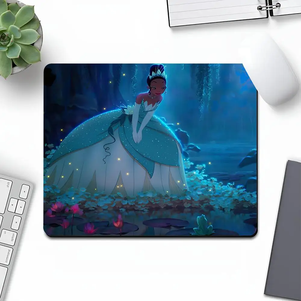 The Princess and the Frog diy printing Art Gaming Gamer Small Rubber Locking Edge Large Computer MousePad Laptop Desk Pad