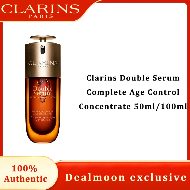 Clarins Double Serum Concentrado Completo para el Control de la Edad 50ml/100ml