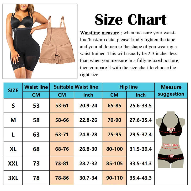 Flat Belly Shapers High Waist Panties Corset Slimming Abdomen Sheath Waist Shapewear Plus Size Belly Girdle Woman Underwear