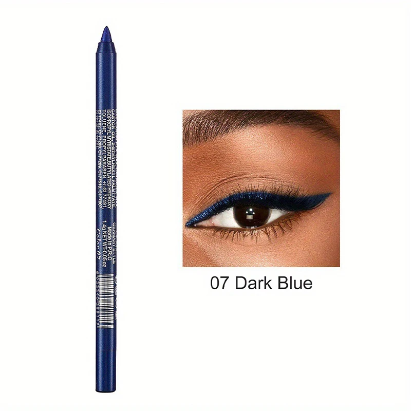 Waterproof Smudge-proof Eyeliner Pencil Matte And Pearlescent_voghion.com