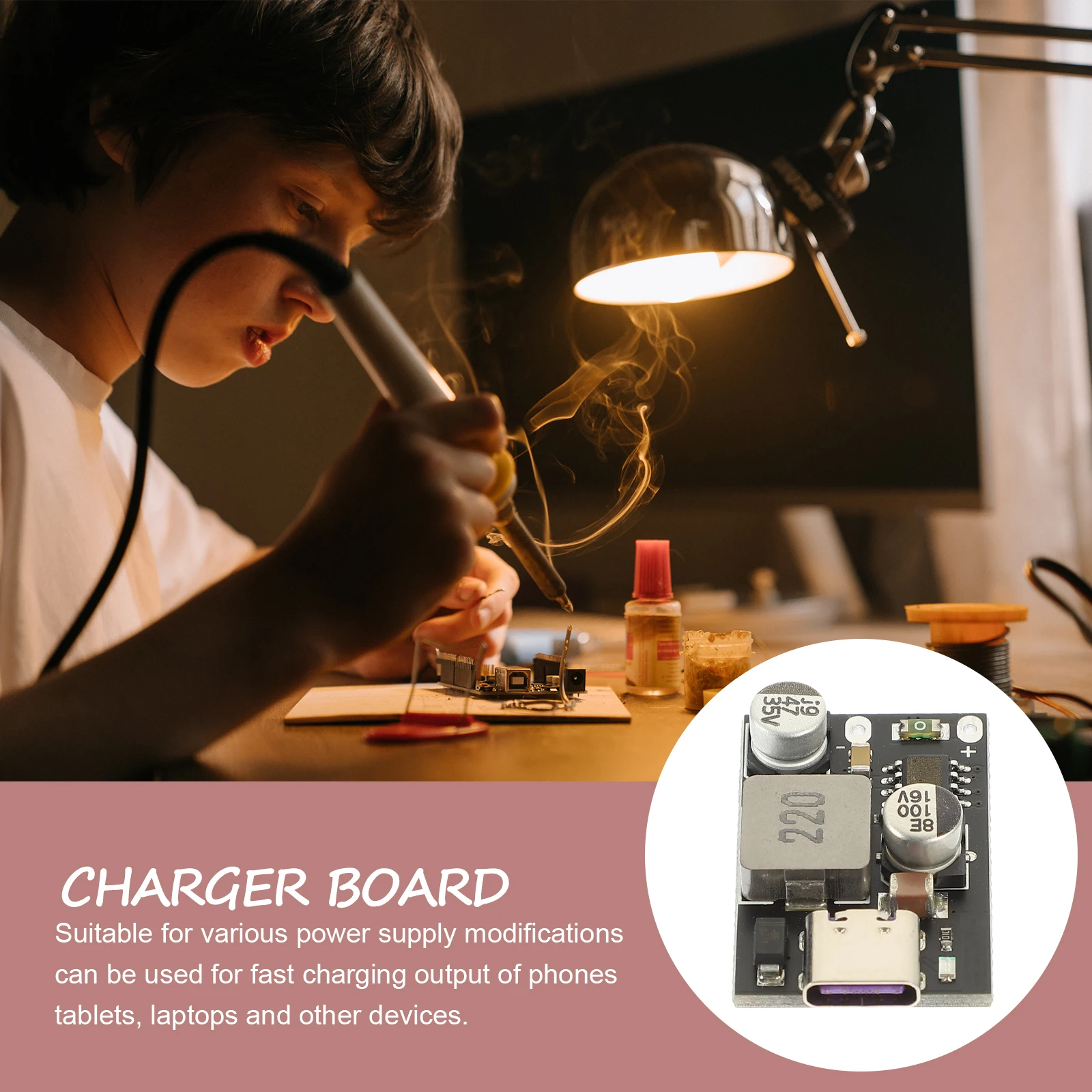 

Type C 20W PPS Fast Charging Module 3 0 Board Overvoltage Protection DC DC Converter Voltage Regulator Step Down Board