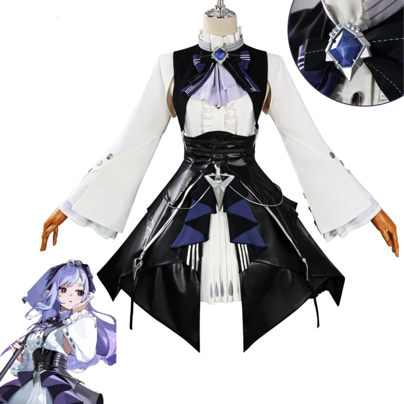 

Game Zenless Zone Zero Vivian Cosplay Costume Wig Vivian Banshee Cosplay Dress Halloween Party Masquerade Costumes