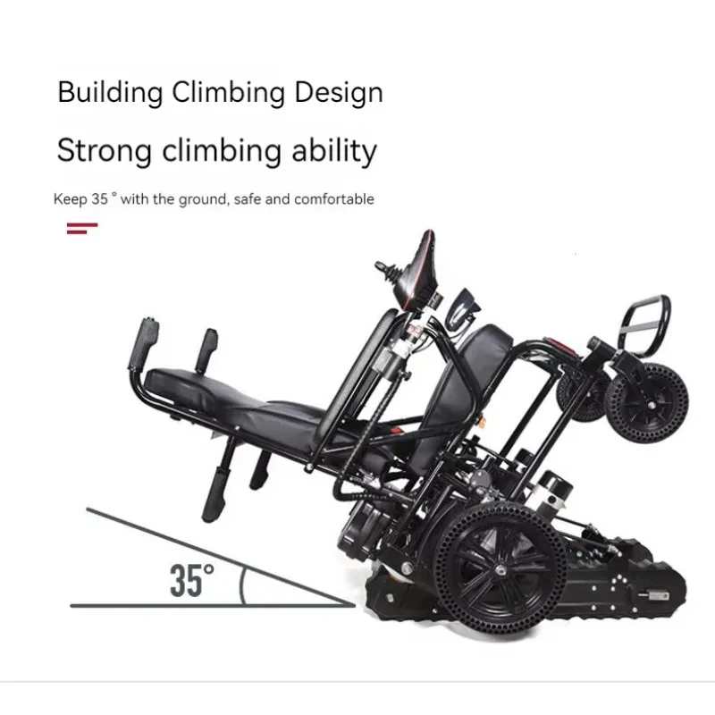 

2023 Electric Stair Climbing Intelligent Up And Down Stairs Light Folding Disabled Elderly Crawler Stair Climber
