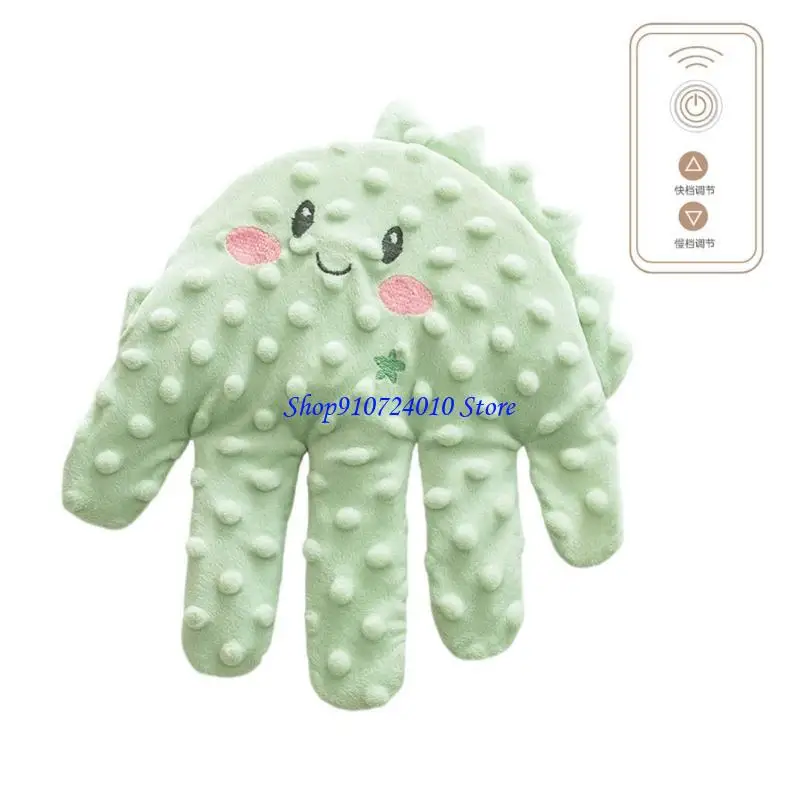 

77HD Cartoon Baby Sleep Soothing Device Pacify Hand Doll with Gentle Patting Motion