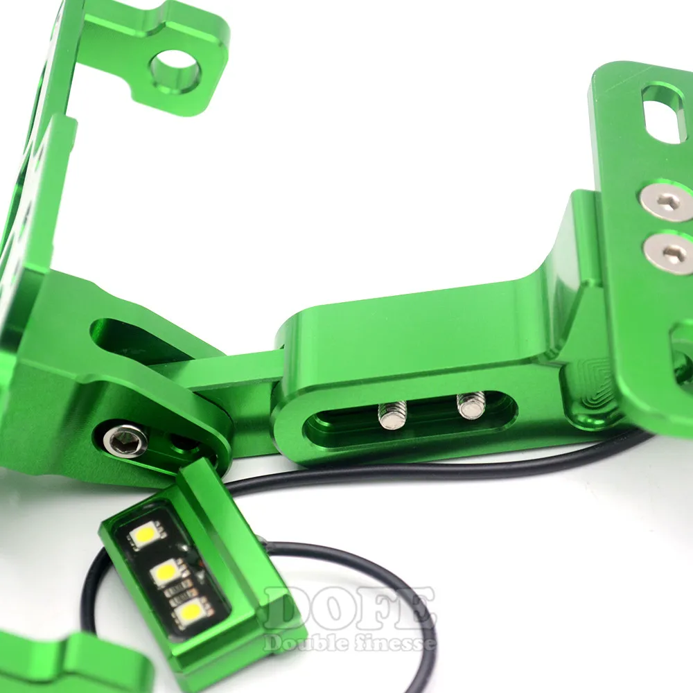 Motorcycle License Plate Bracket Licence Plate Holder Frame Number