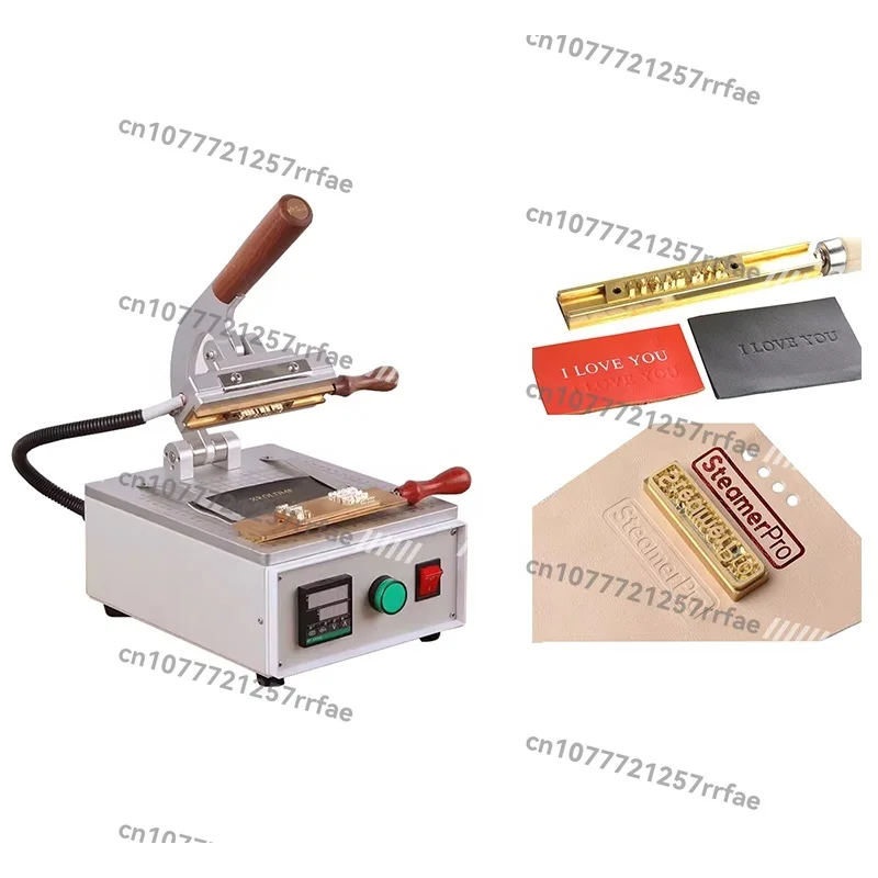T-shirt Hot Press High Quality 3d Fabric Logo Embossing Bronzing Machine