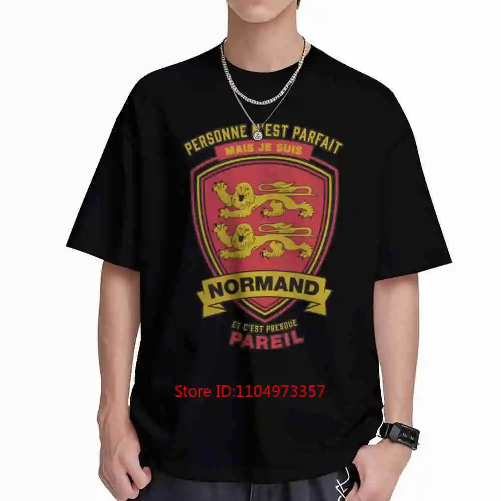 Norman And It's Almost Perfect Short Sleeve Tee 100% Cotton T-Shirt