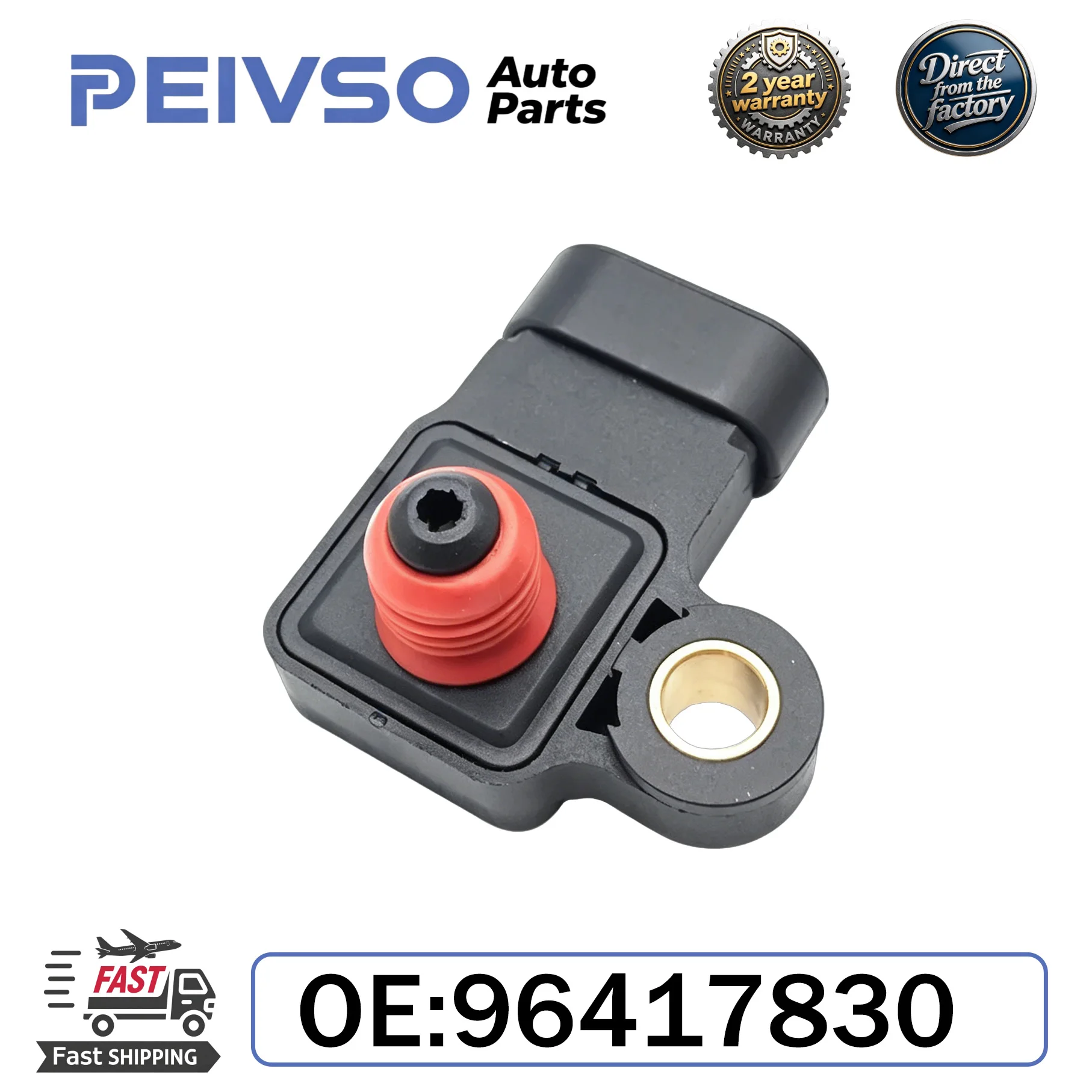 PEIVSO NEW MAP Intake Air Pressure Sensor 96417830 25184082 for Chevrolet Chevy Aveo Daewoo Nubira Lacetti Kalos 1.4 1.8 i