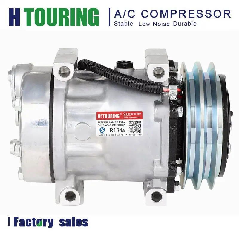 Компрессор переменного тока для Volvo ACL VN VNL WAH WG WI Sanden 4715 4778 4890 Mack 85104593 Mei 5382 SD7H15 85119564 8082269 20370290