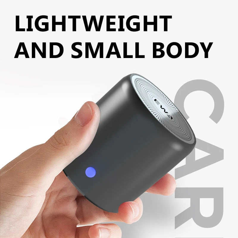 2025 حار بيع EWA A107 TWS مكبر صوت لاسلكي صغير محمول RGB LED مع مضخم صوت RGB ميكروفون الإضاءة لاستخدام الحفلات