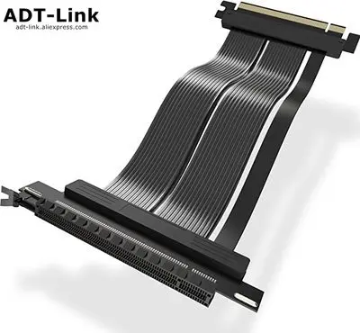 

10 см 20 см 50 см PCIE 4,0 16x высокоскоростной соединительный кабель PCI Express GPU удлинительная карта прямоугольный разъем Gen4