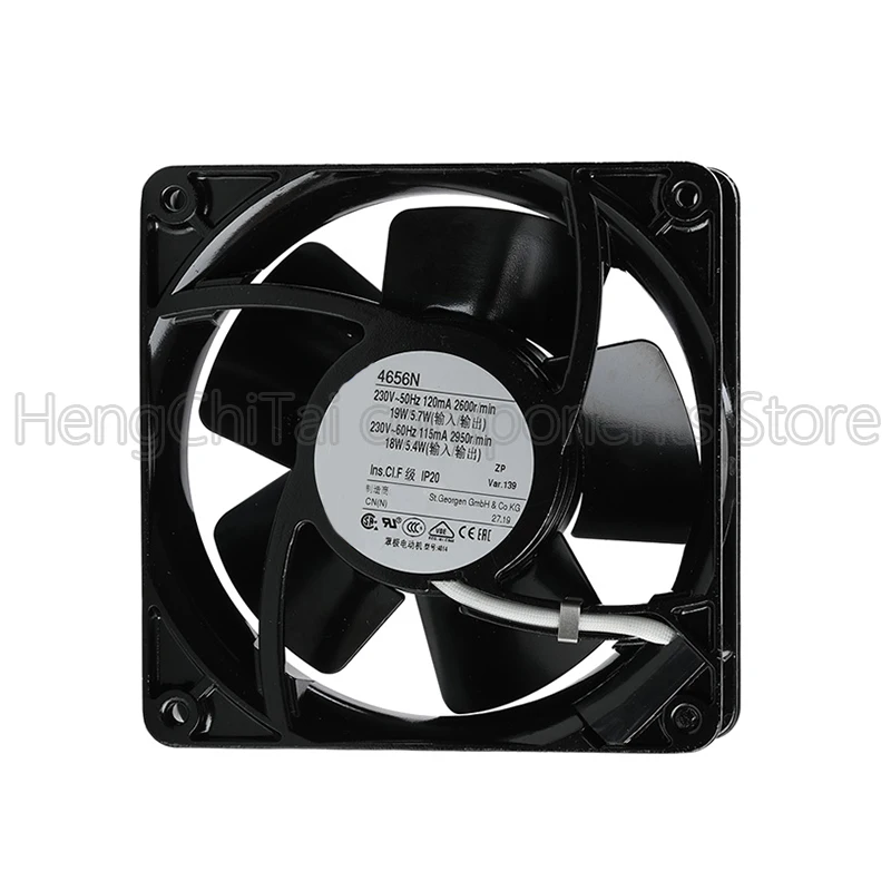 Original 100% Working 4656N 230V 50Hz-60Hz 18W-19W cooling fan