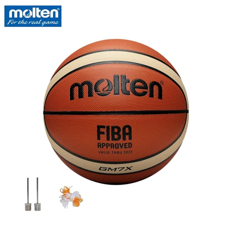 

Molten GM7X size5 7 Basketball Official Certification Competition Basketball Standard Ball Men's and Women's Training Ball Team