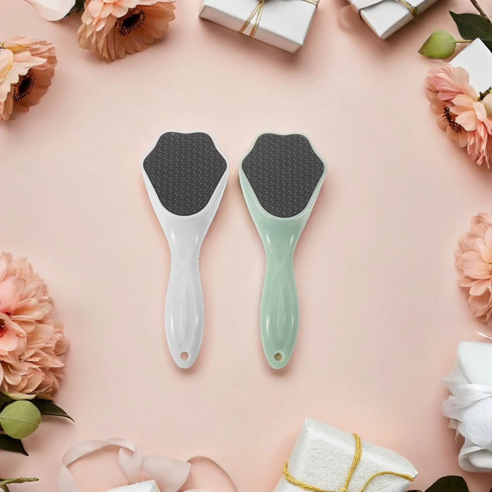 4Pcs Paw Shaped Foot File Nano Glass Hard Skin Remover Dead Skin Removal Pedicure Tool for Wet Dry Feet Professional Foot Rasp