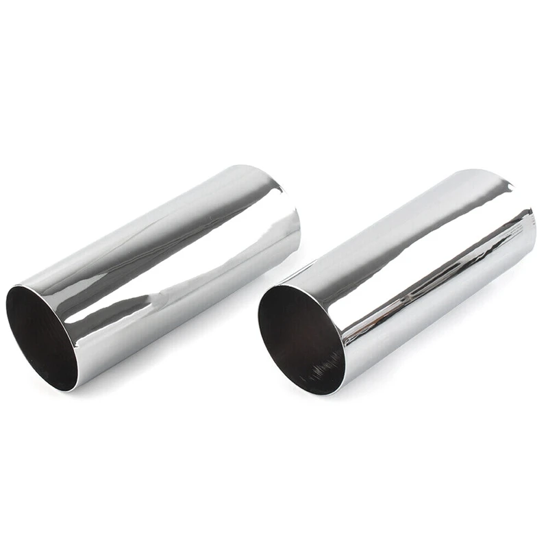 2 Inch Smooth Fork Tube Slider Covers Cowbells For  Electra Tri Glide FLHX