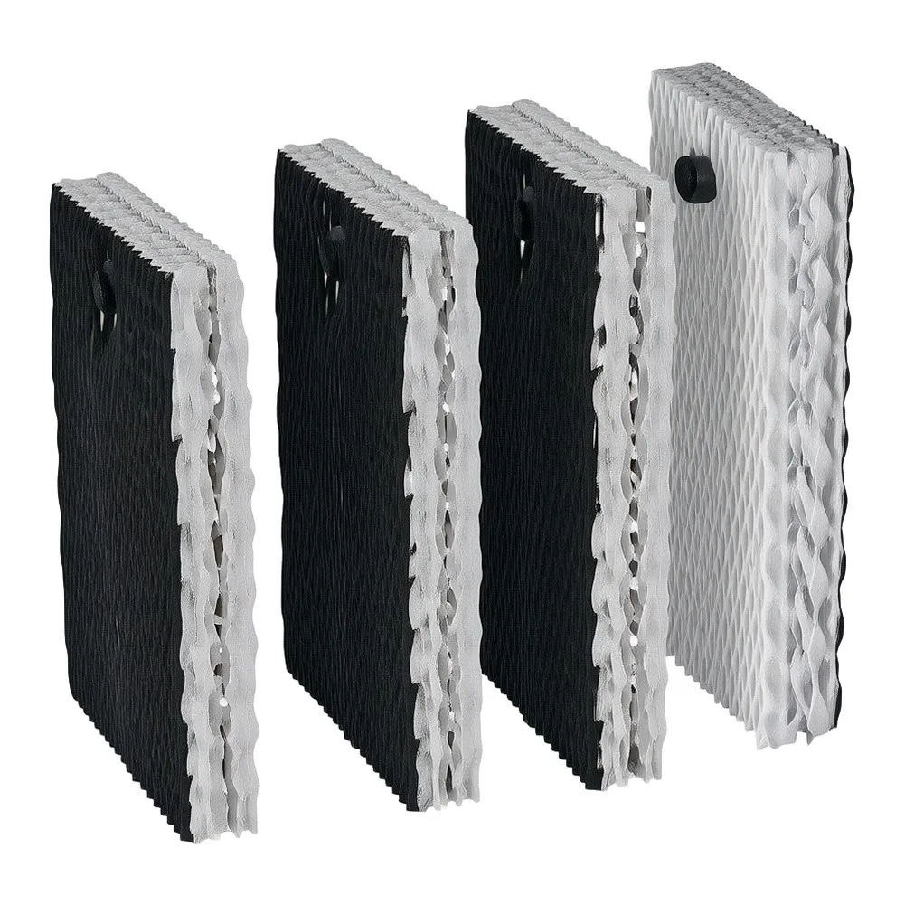 4pcs HWF100 Humidifier For Filter Replacement For Upgraded Aluminum Core Activated Carbon For Clean For Mist Air Quality Home