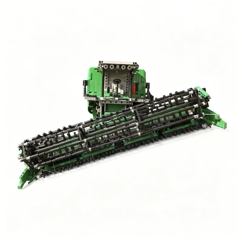 3496pcs MOC Combine Harvester Full RC Deutz-Fahr TopLiner 4080HTS Technical Model Building Blocks Christmas Gift Toys 3D Art