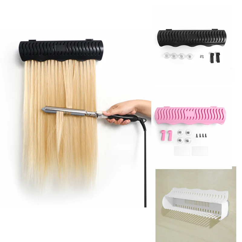 Hair Extension Holder Wigs Display Hair Styling Weaving Wig Storage Rack for Barber Hair Extension Stand