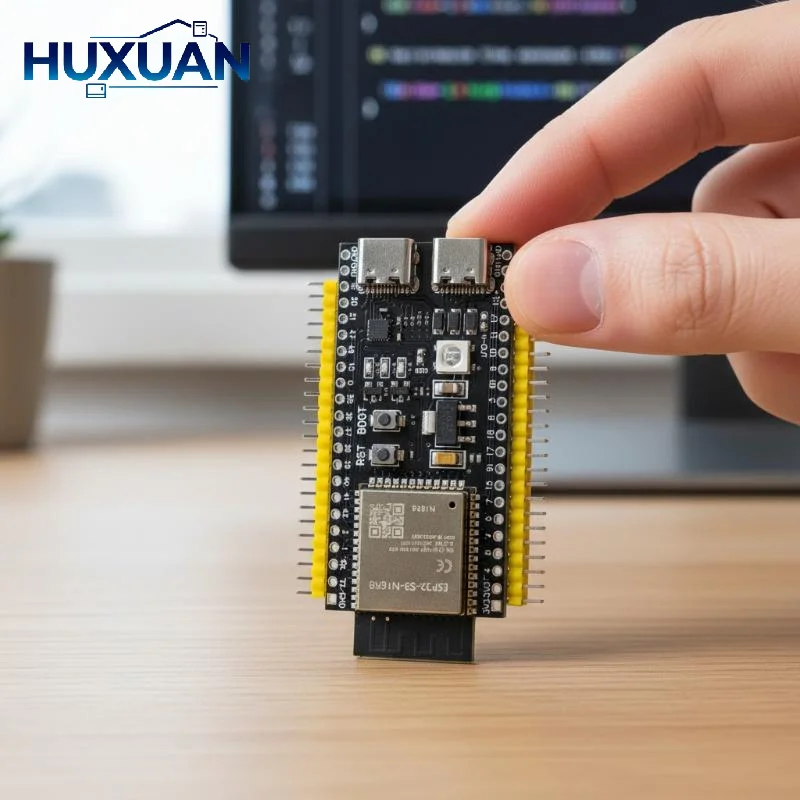 ESP32 S3 Dual Core Development Board 2.4G WiFi Bluetooth Support for Smart Audio Device Development Projects