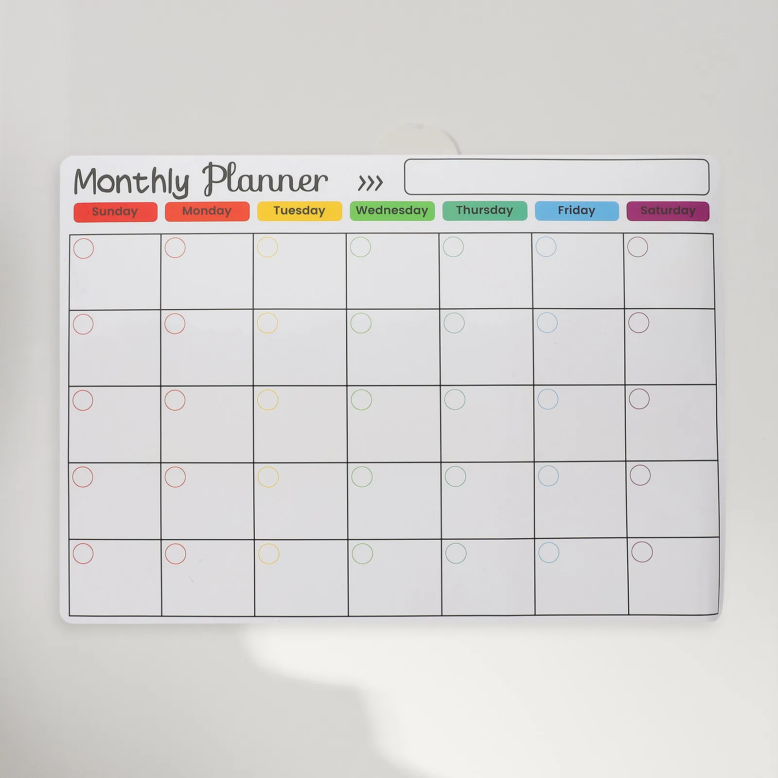 A3 Size Magnetic Weekly Monthly Planner Refrigeratorss Easy-To-Rewritable Calendar Stickers Monthly Calendar Stickers Work