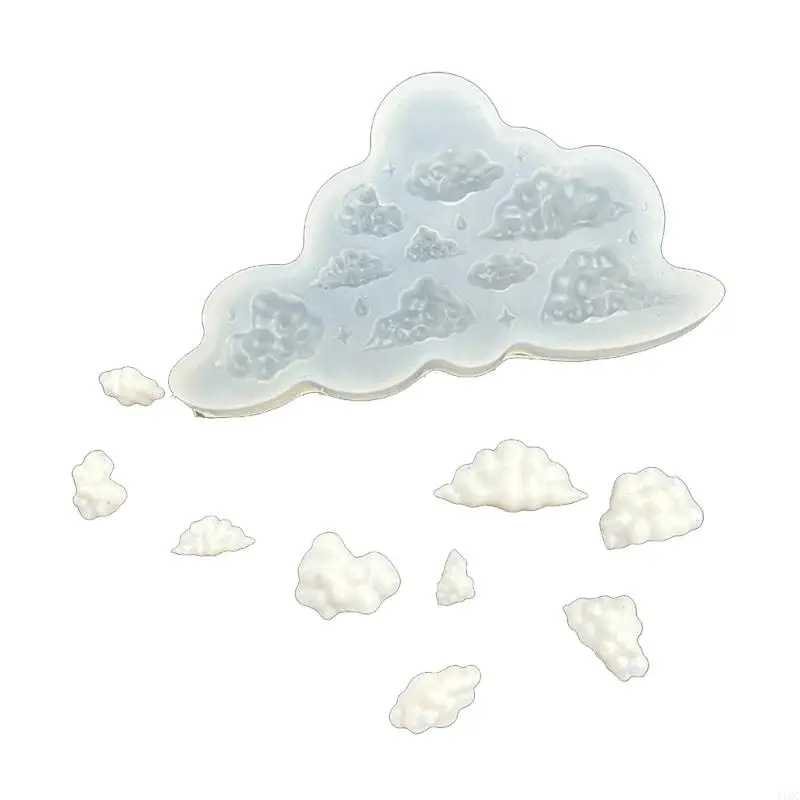 Sturdy Quality Miniature Cloud Moon Jewelry Supplies Mold Designed For Crafting Beautiful Homemade Decors Items 