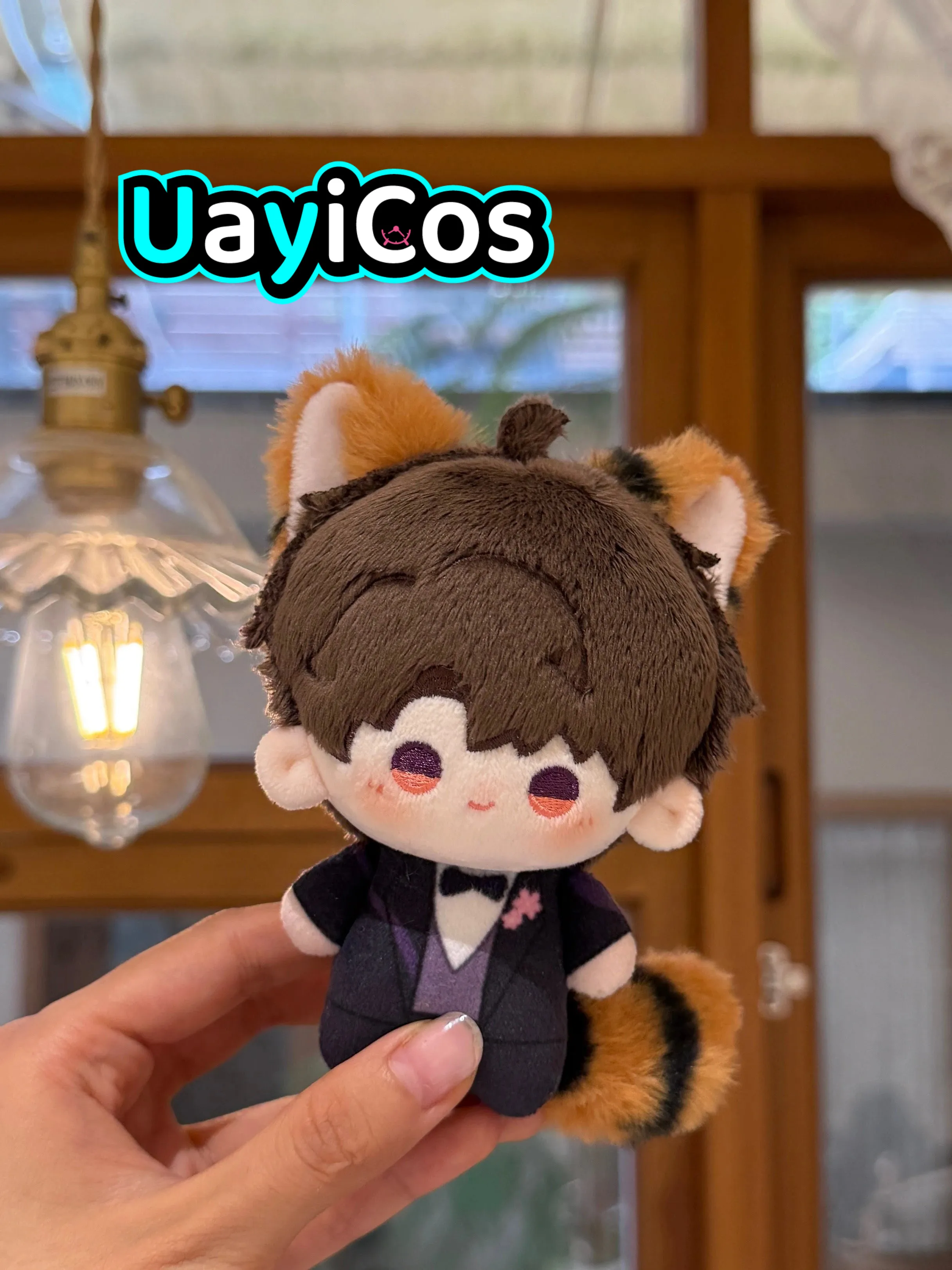 

В наличии 10 см Caleb Love and Deepspace Caleb Ear Tail Аниме Фигурка Игры Мягкие плюшевые куклы Одежда Брелок Сумка Игрушка Детский подарок