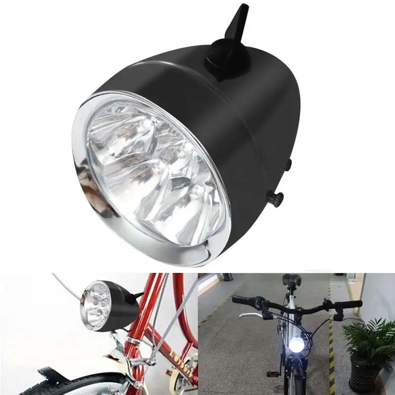 Bicycle Front Light Vintage Bike Light With Metal Shell Vintage Retro Bicycle Bike Front Light Lamp Headlight With Bracket Bike