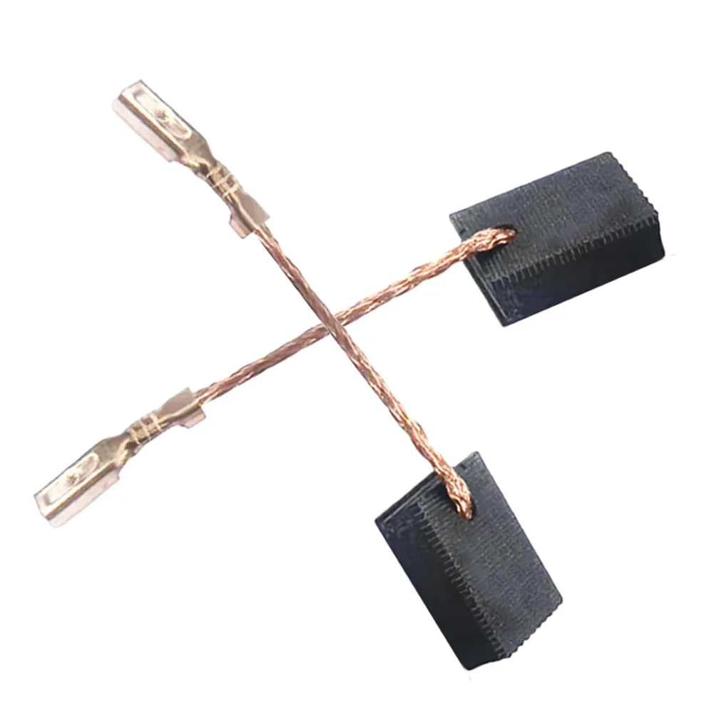 Carbon Brush For Bosch GWS800 Brush Set 5.5*11*15mm 1619PC1300 Carbon And Metal Material Intermittently Running Motors