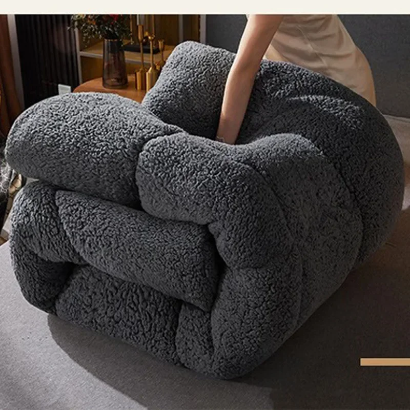 

Thickened Lamb Fleece Mattress Soft Cushion Winter Single and Double Tatami Rice Sponge Cushion Cushion Quilt