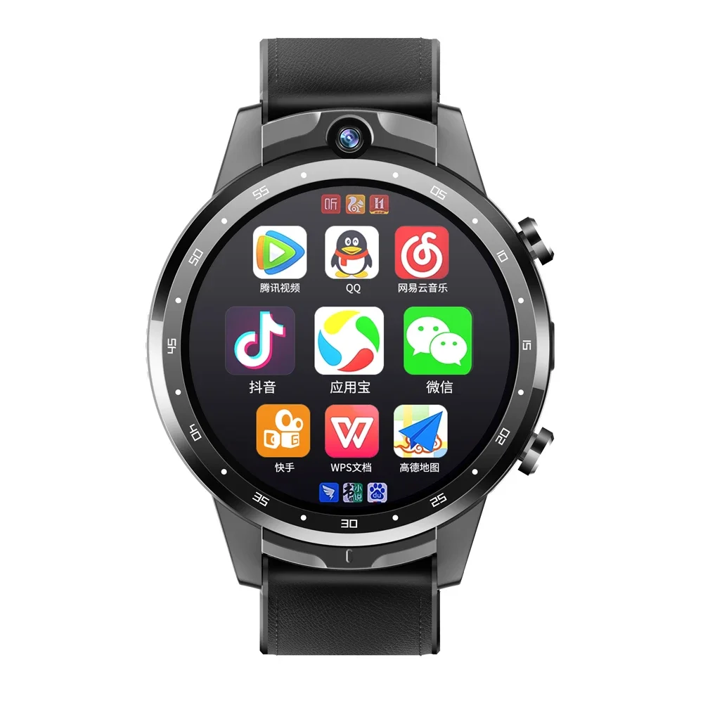 4G Front-facing Camera 2G+ 16G Smart Men Wrist Heart Rate X600-E 4G Smart Watch