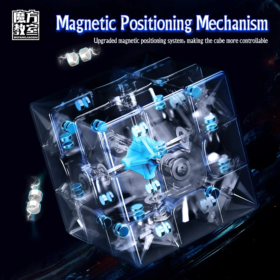 MoYu RS3M UV 마그네틱 매직 큐브, Moyu 3x3x3 마그네틱 매직 큐브, RS3M 2020 UV 전문 퍼즐 장난감, RS3M Cubo Magico