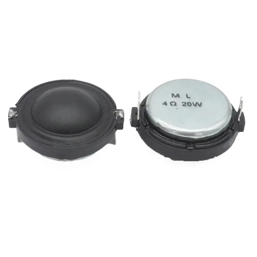 AUIN 2 szt. 30MM 4 Ohm 20W Głośnik wysokotonowy z membraną jedwabną 20-rdzeniowy Hifi Jedwabny Głośnik Wysokotonowy Mini Głośnik DIY Wzmacniacz Bluetooth — zdjęcie produktu 7