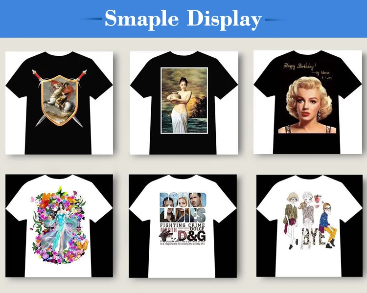 جديد 100% قطن مخصص a3 a4 النافثة للحبر تي شيرت/تي شيرت طابعة ملونة الرقمية آلة طباعة التي شيرت الأسعار