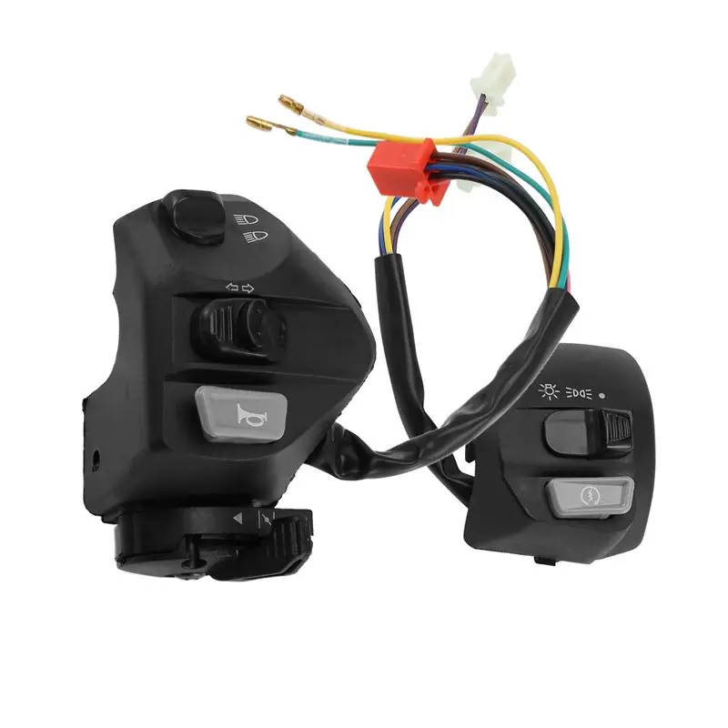 A22E-22Mm Motorcycle Switches ON/OFF Button Handlebar Ontrol Horn Turn Signal Start Switch For Yamaha MIO LC135