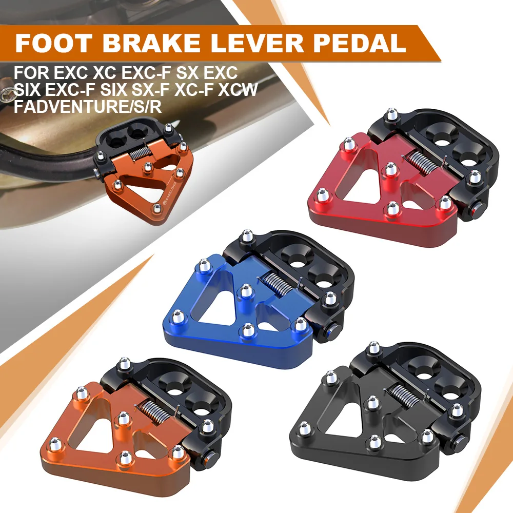 

Folding Rear Brake Pedal Step Tip Plate For SHERCO SE/SEF/SE-RACING/SE-R/ SE-R SIX DAYS 125/250/300/450/500 2012-2023 Motorcycle