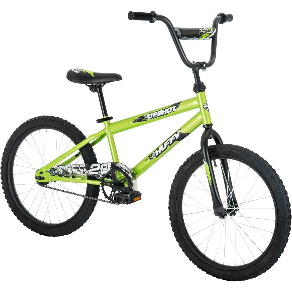 Upshot Boy's Bike, 12, 16, 20 Inch Sizes for Kids Ages 3 to 9 Years Old