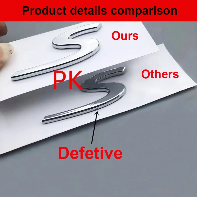 Top Quality 3D Letter Rear Trunk Emblem Badge Car Logo